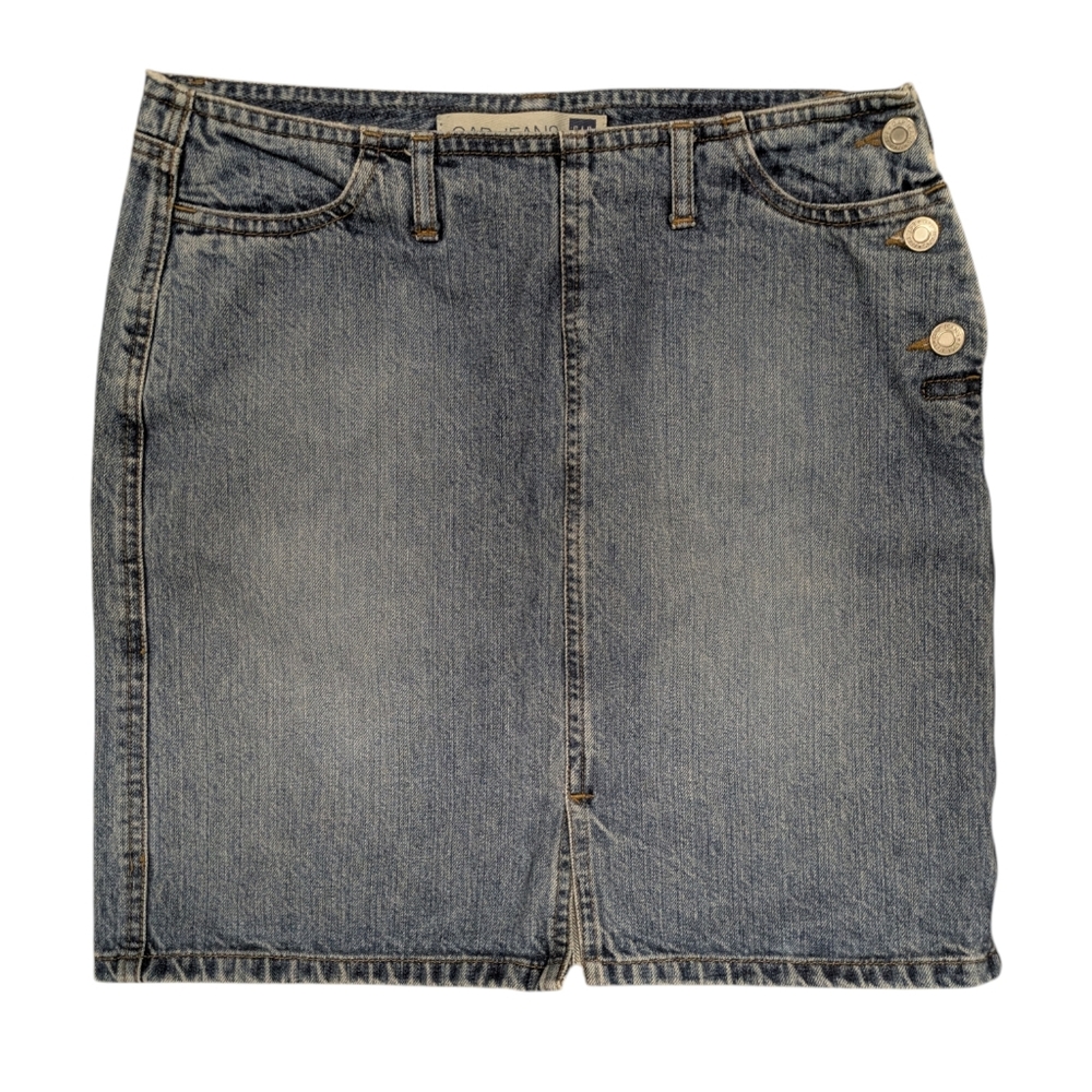 Gap Vintage 2003 Denim Mini Skirt Size 6 - Picture 6 of 6